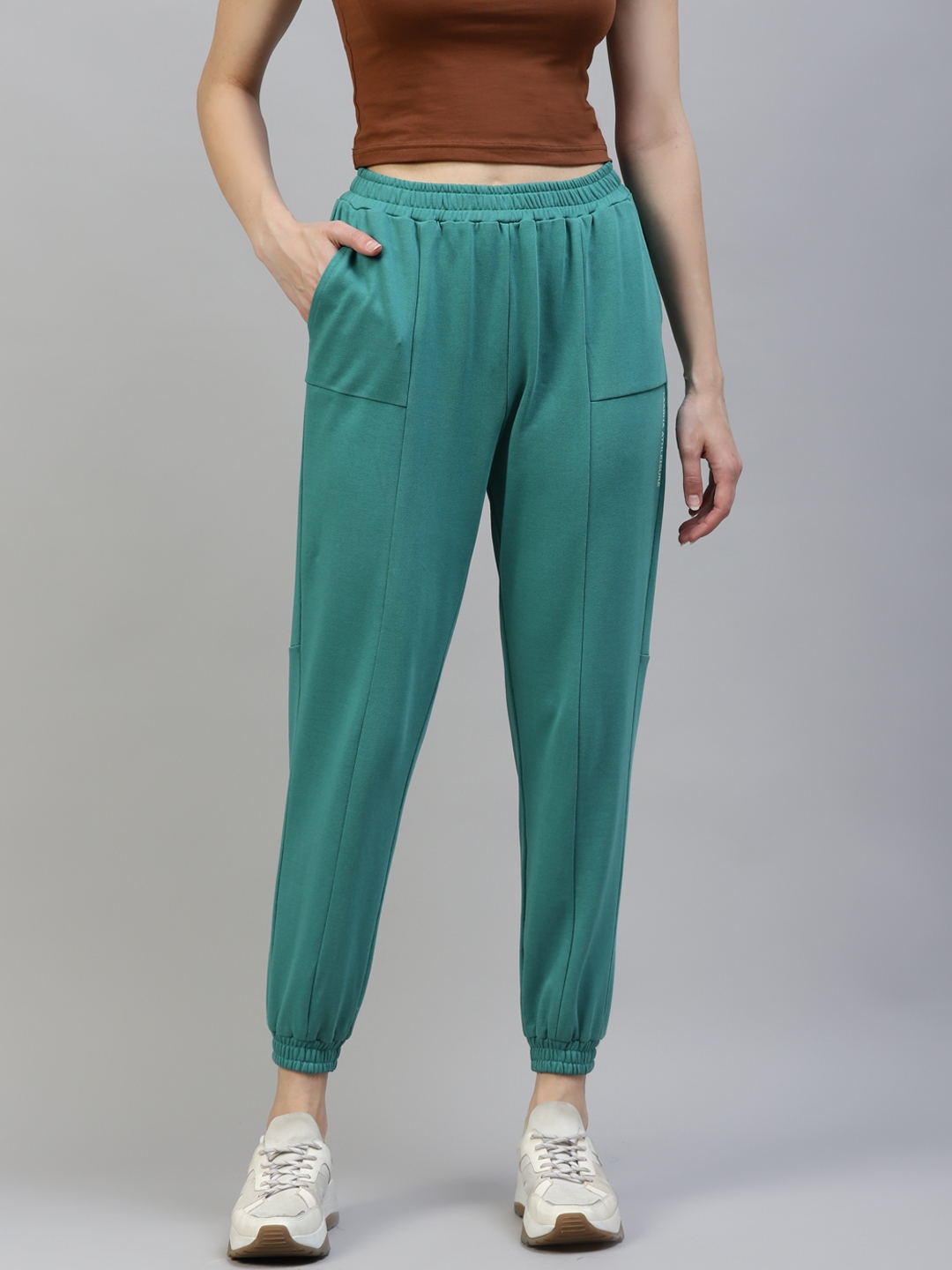 teal joggers womens