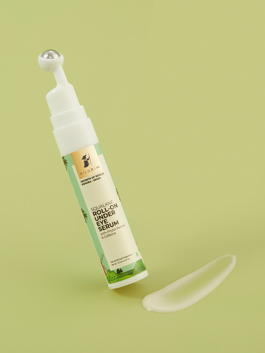 Buy Pilgrim Under Eye Serum Roll On Retinol & Caffeine For Dark Circles