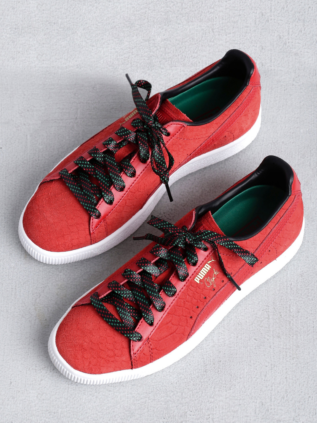 puma clyde red