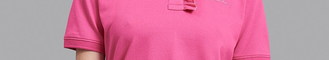 Buy Beverly Hills Polo Club Women Pink Turtle Neck T Shirt - Tshirts ...