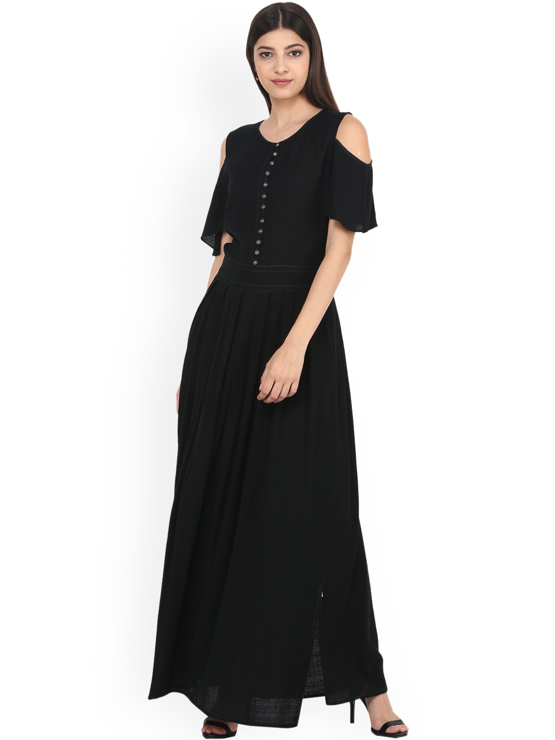 ritu kumar black gown