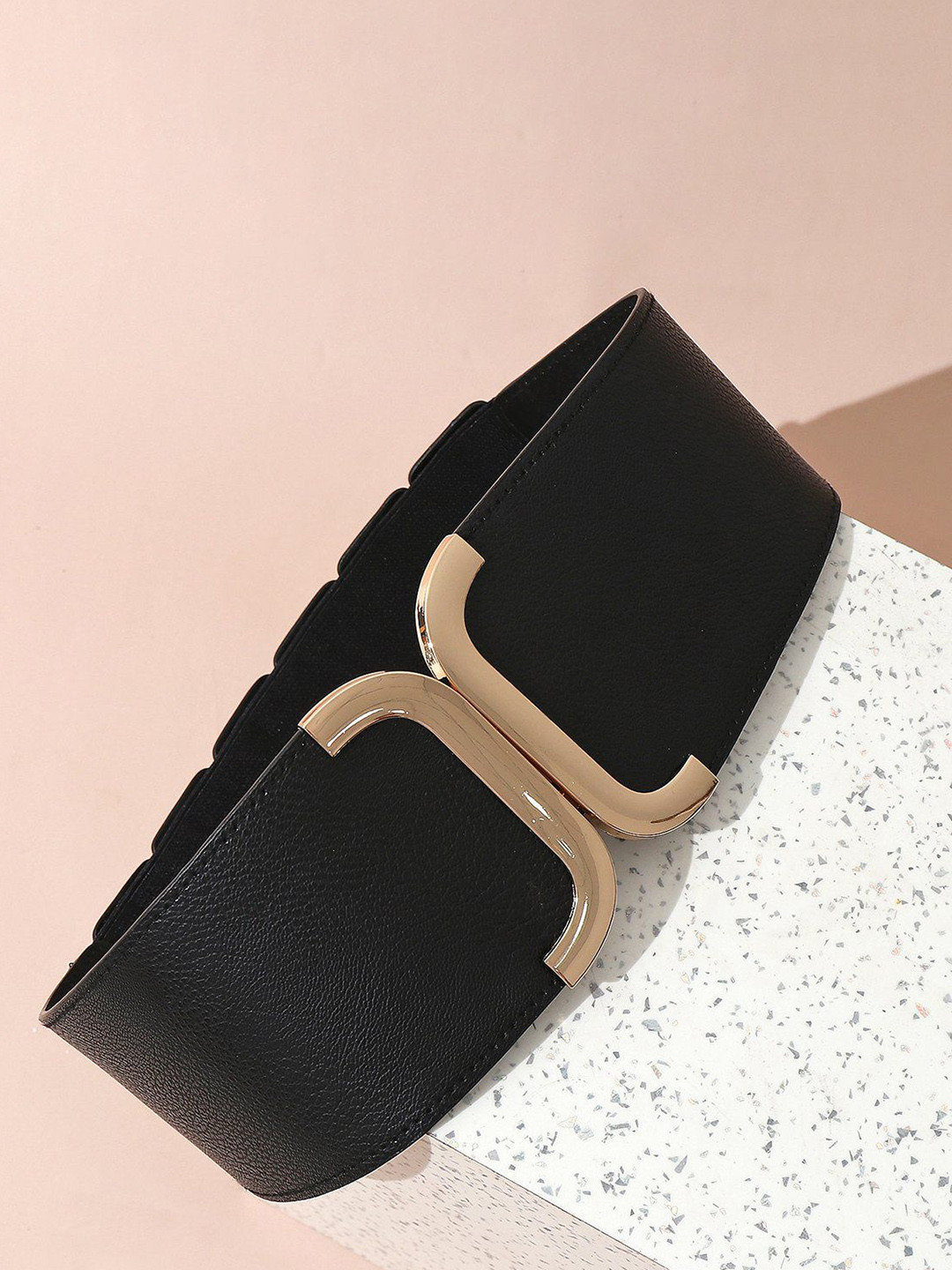 Buy Pipa Bella Women Black Interlock Belt Belts for Women 17390750 Myntra