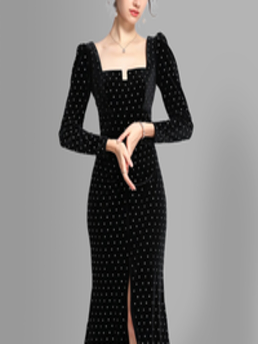 Buy JC Collection Black Embellished Sheath Midi Dress - Dresses for ...
