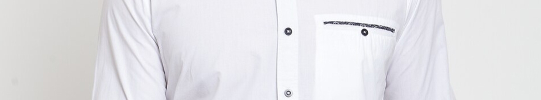 Buy WESTCLO Men White Slim Fit Casual Shirt - Shirts for Men 17398970 ...