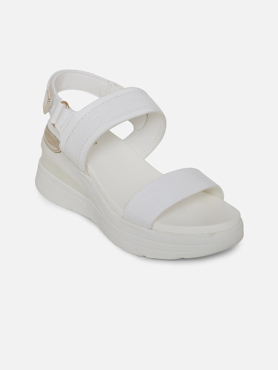 Buy ALDO Women White Comfort Sandals Sandals for Women 17401332 Myntra