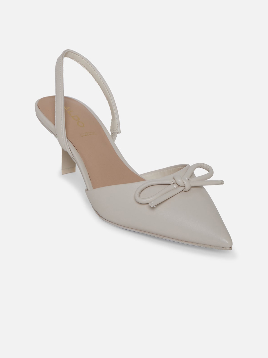 Buy ALDO Women Grey Kitten Heels With Bows - Heels for Women 17401700