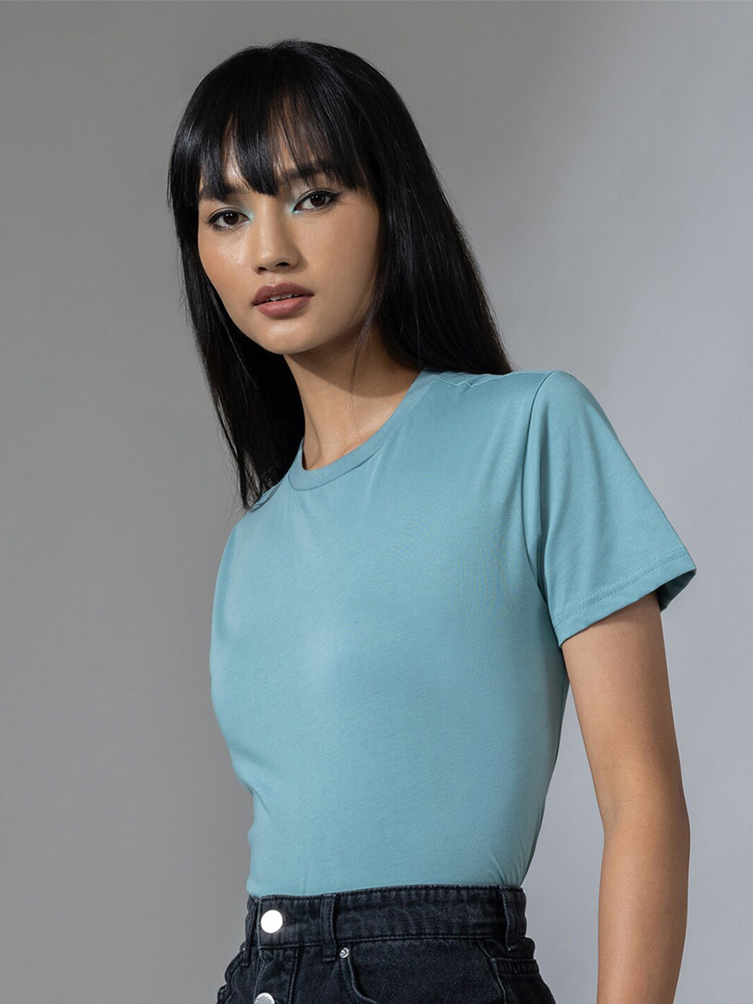 Buy 20Dresses Women Blue T Shirt Tshirts for Women 17409390 Myntra