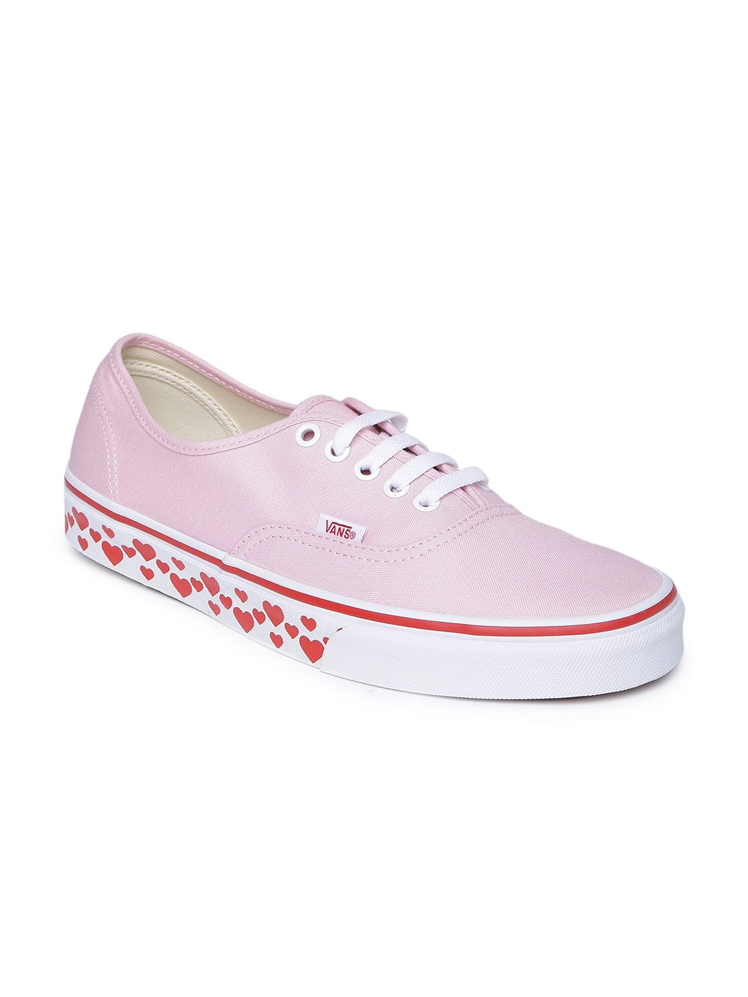Buy Vans Unisex Pink Authentic Sneakers - Casual Shoes for Unisex ...