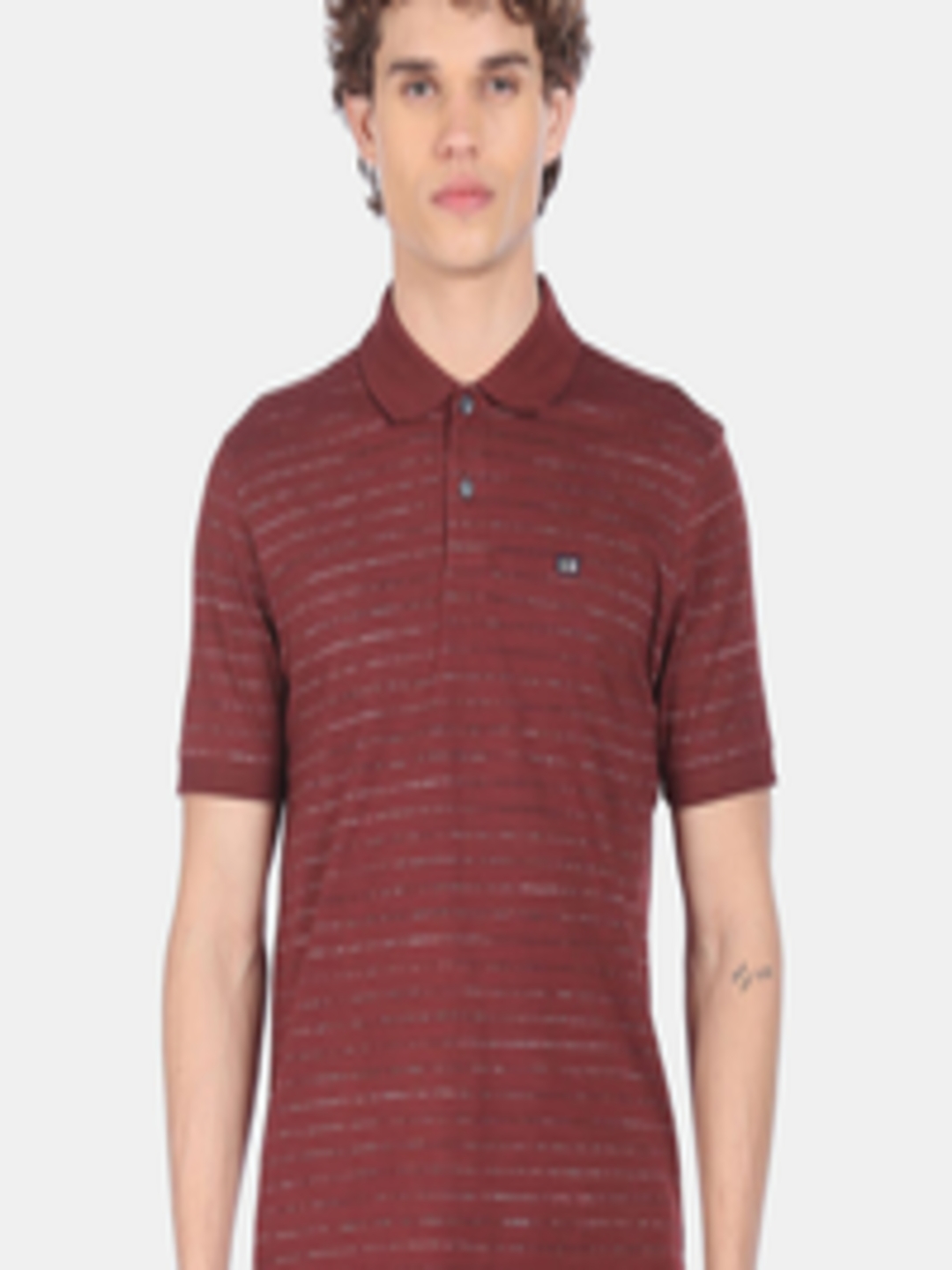 Buy Arrow Sport Men Red Polo Collar T Shirt - Tshirts for Men 17411316 ...