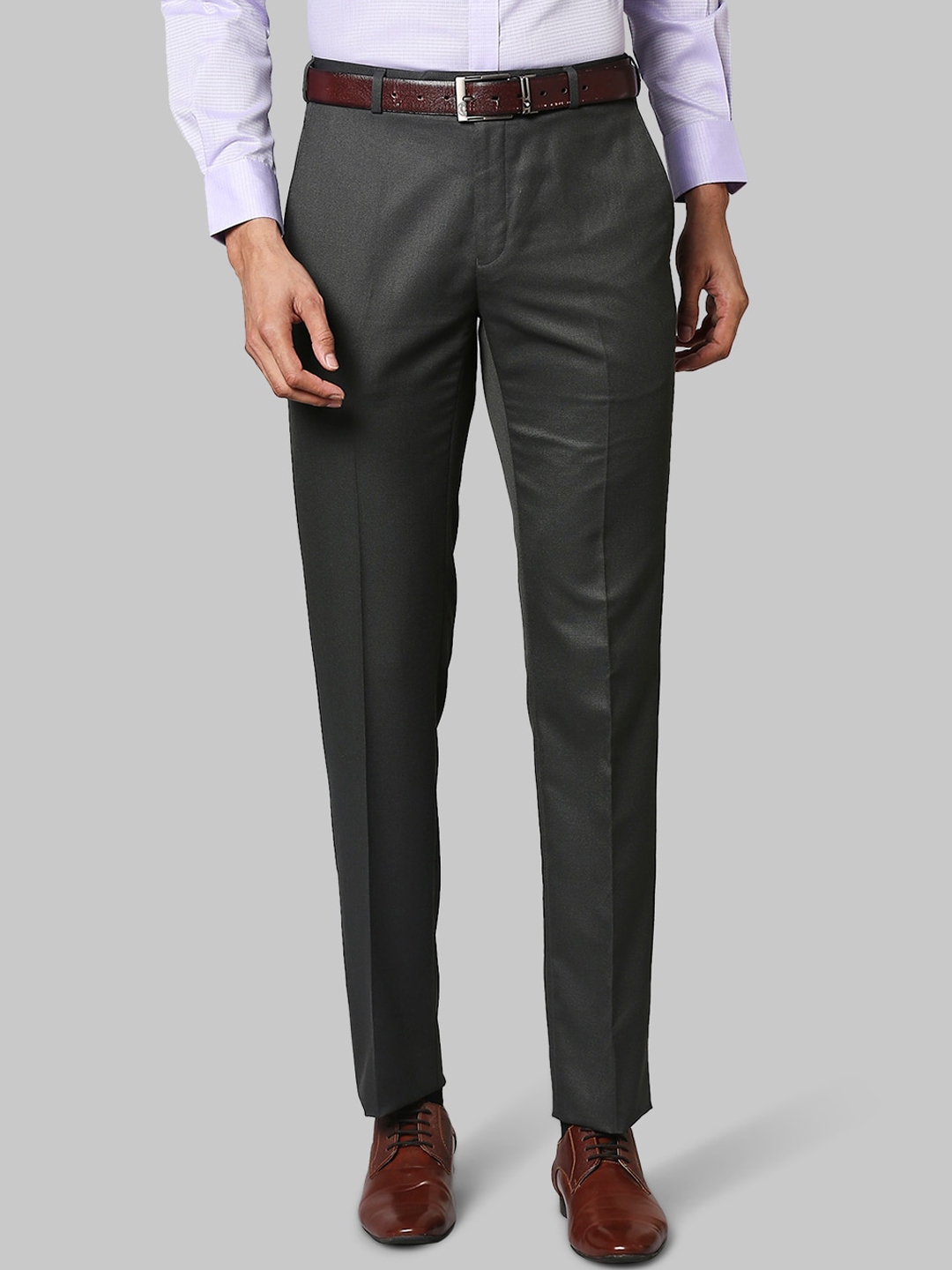 Buy Raymond Men Black Trousers - Trousers for Men 17420106 | Myntra