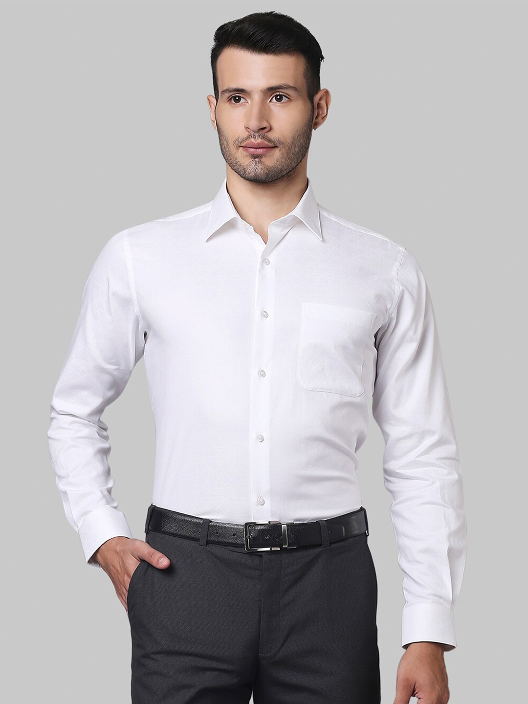 Buy Raymond Men White Formal Shirt - Shirts for Men 17421482 | Myntra