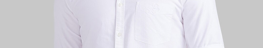 Buy Parx Men White Slim Fit Casual Shirt - Shirts for Men 17424256 | Myntra
