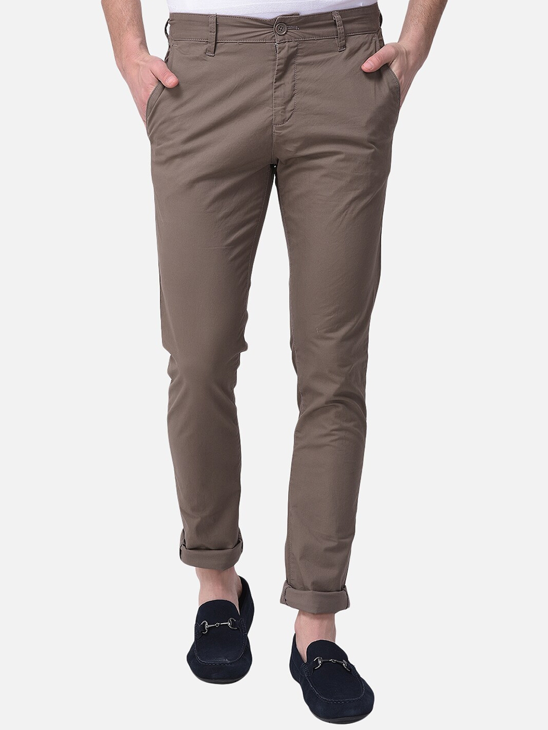 Buy Woodland Men Brown Chinos Trousers - Trousers for Men 17430480 | Myntra