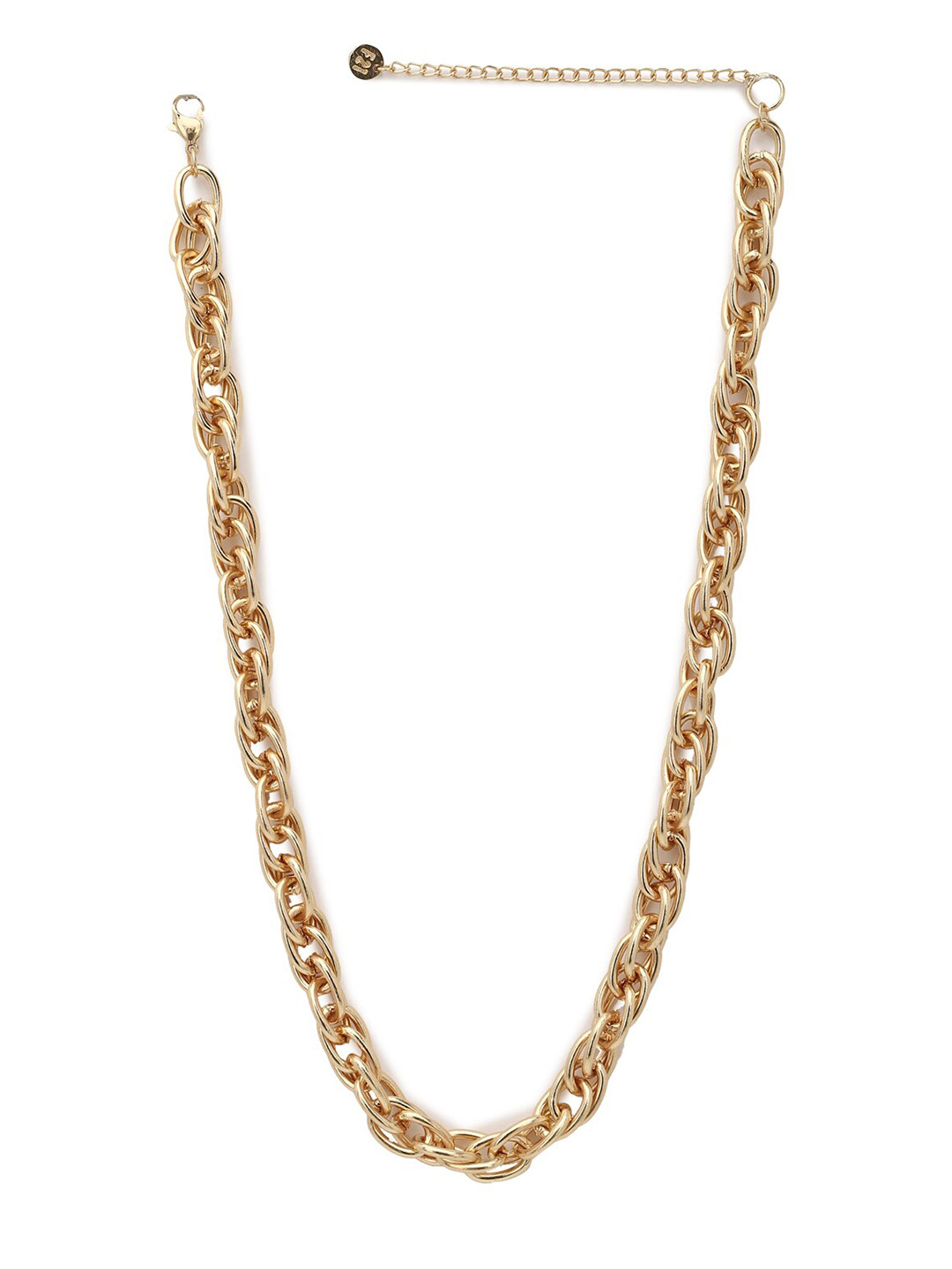Buy FOREVER 21 Gold Toned Necklace Necklace And Chains for Women