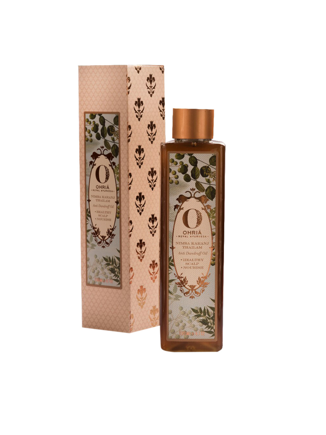 Buy OHRIA AYURVEDA Nimba Karanj Thailam Anti Dandruff Hair Oil 200 Ml