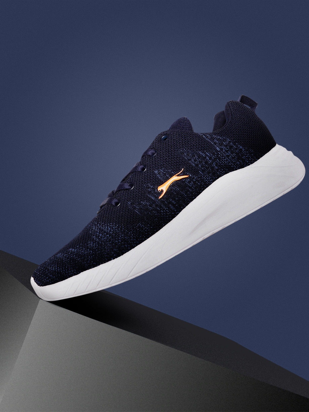 Buy Slazenger Men Navy Blue Running Shoes Sports Shoes for Men 17438620 Myntra