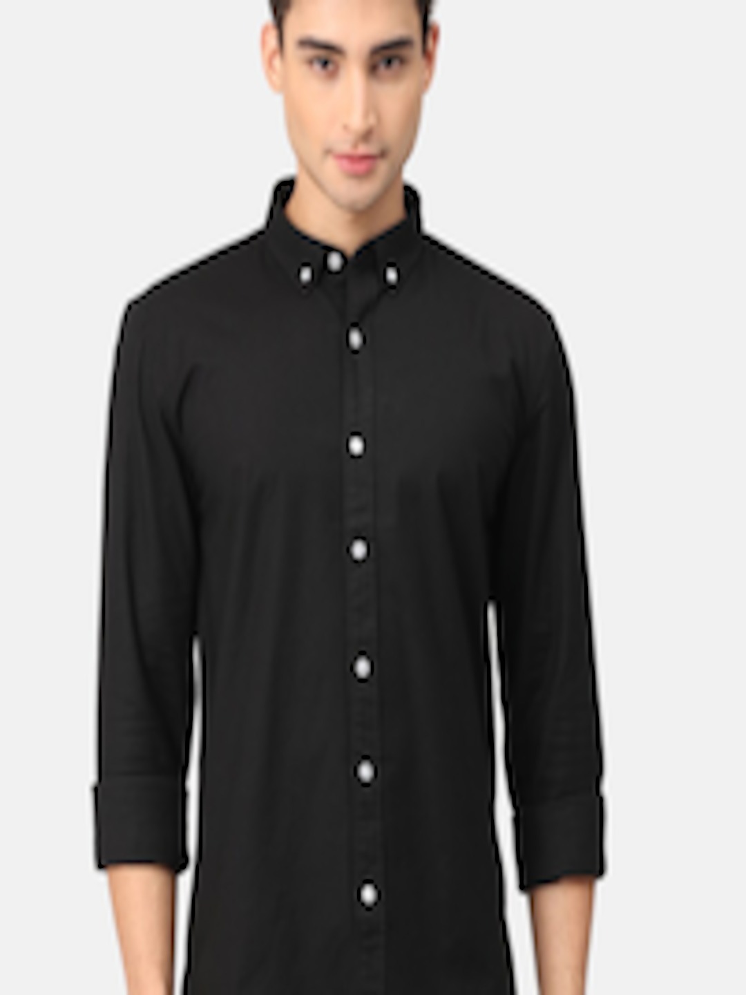 Buy Snitch Men Black Slim Fit Casual Shirt - Shirts for Men 17440712 ...