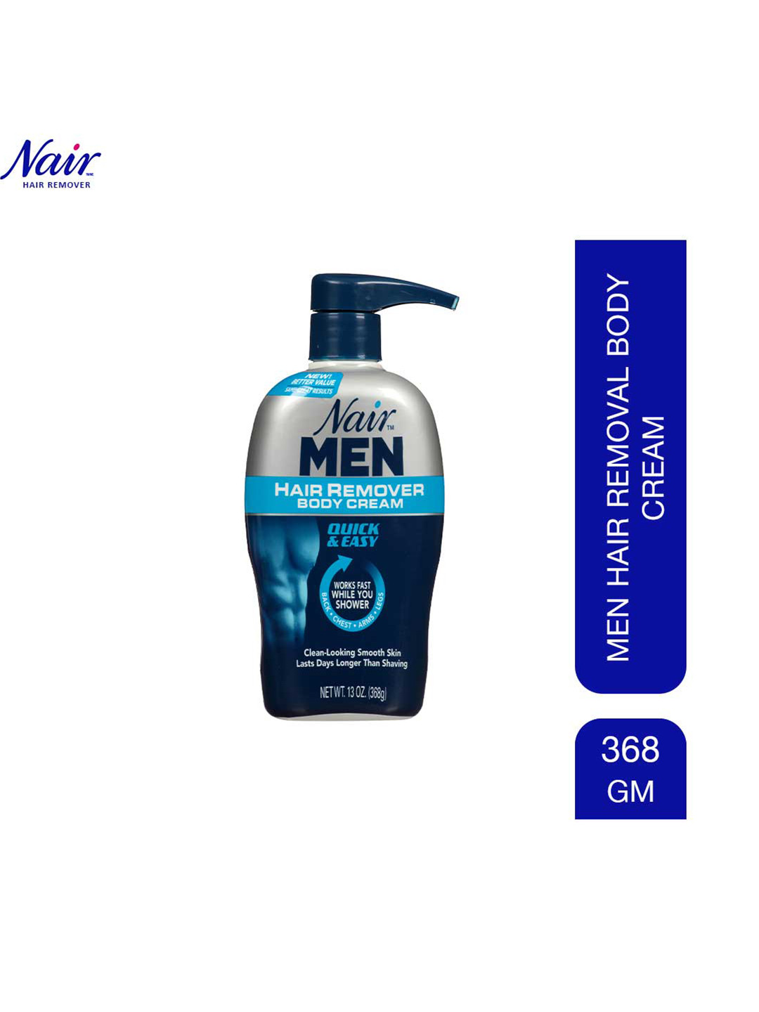 Nair men hair removal body cream clearance