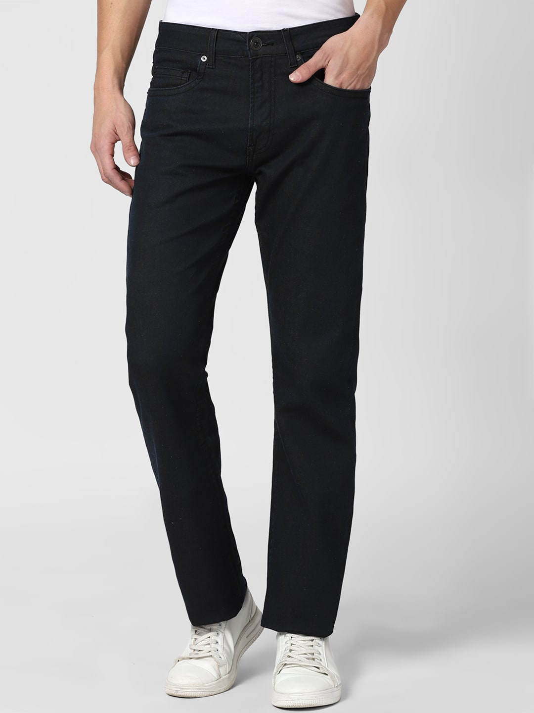 peter england black jeans