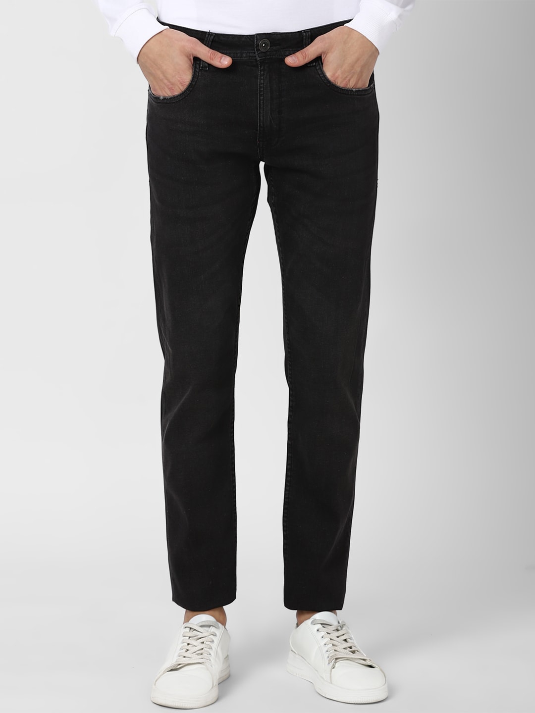 peter england black jeans