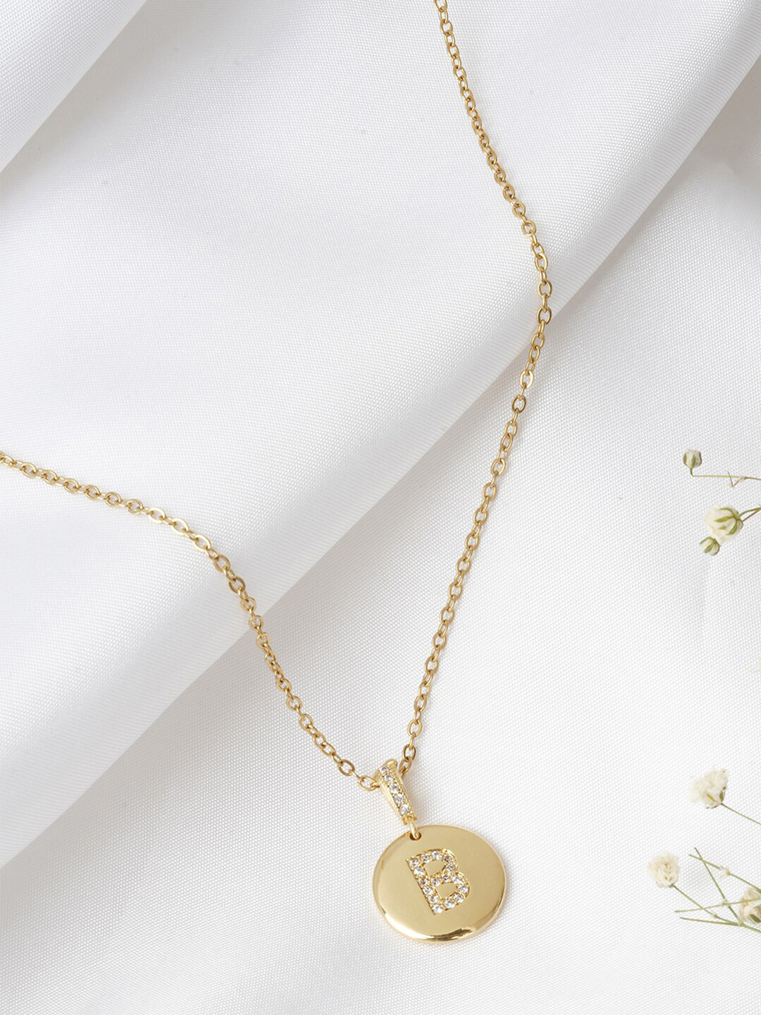 Buy JOKER & WITCH Gold Toned Necklace Necklace And Chains for Women