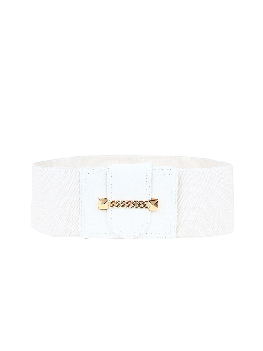 Buy Mali Fionna Women White Embellished Belt Belts for Women 17451004