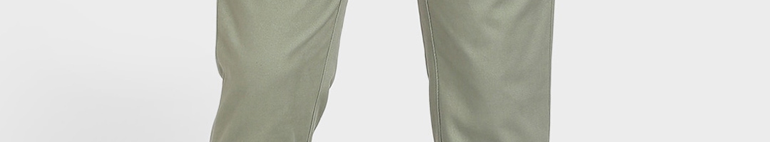 Buy ColorPlus Men Green Trousers - Trousers for Men 17454802 | Myntra