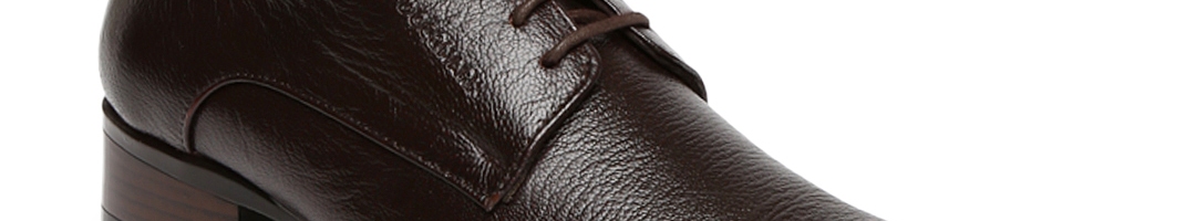 Buy Doc & Mark Men Brown Genuine Leather Derbys - Formal Shoes for Men ...