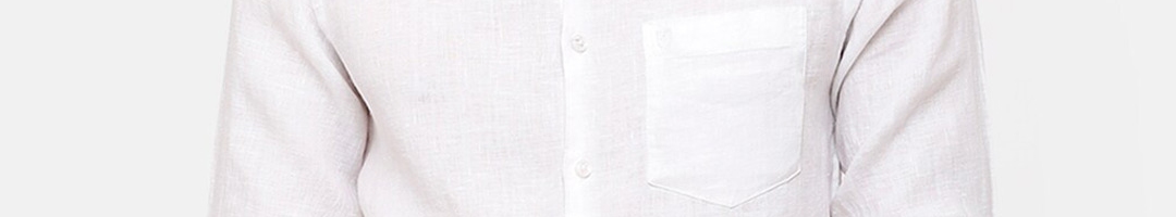 Buy Linen Club Men White Linen Casual Shirt - Shirts for Men 17461406 ...