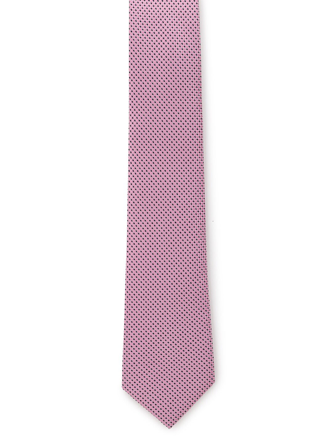 Buy Peter England Men Pink Woven Design Broad Tie Ties for Men
