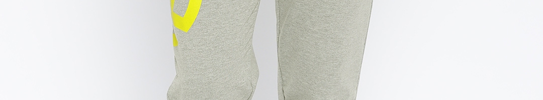 Buy REVO Grey Melange Slim Fit Training Track Pants - Track Pants for ...