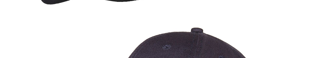 Buy FabSeasons Unisex Set Of 2 Black & Navy Blue Baseball Cap - Caps ...