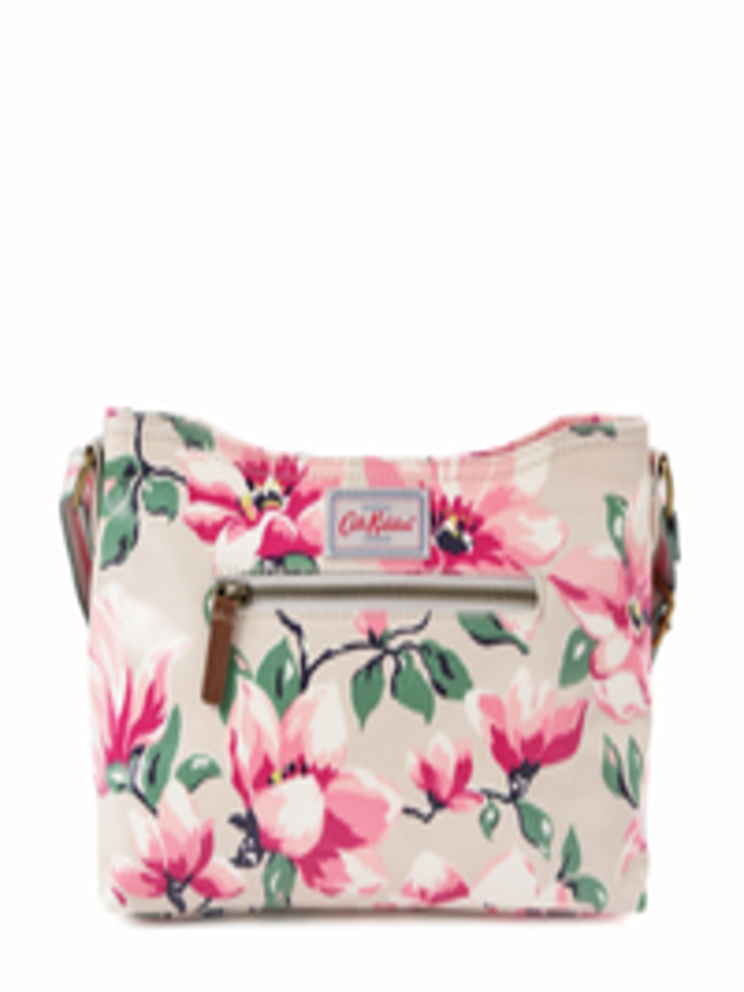 Buy Cath Kidston Beige & Pink Floral Print Sling Bag - Handbags for ...