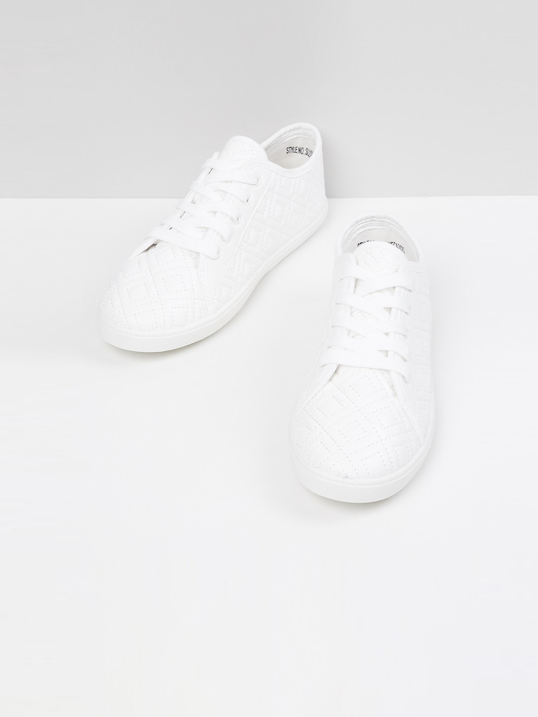 max white sneakers