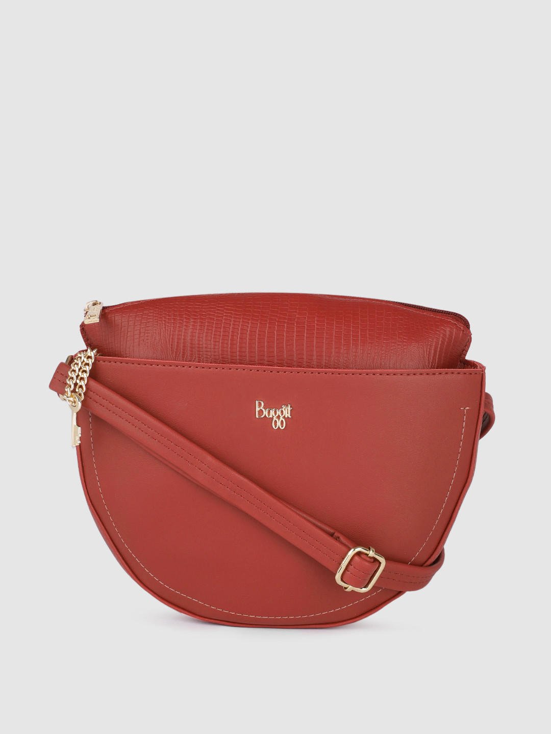 Buy Baggit Red Half Moon Sling Bag Handbags for Women 17489332 Myntra