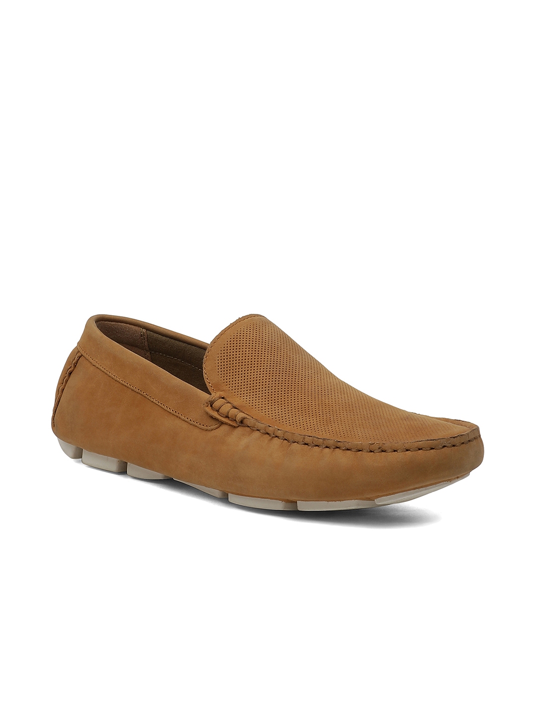 Buy ALDO Men Brown Leather Loafers - Casual Shoes for Men 1749241 | Myntra