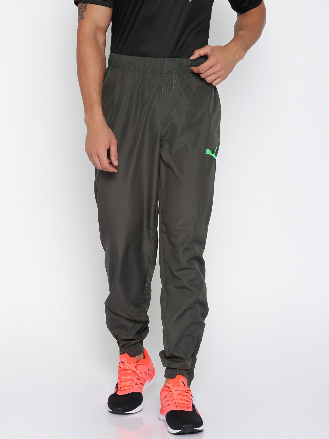 puma ess logo pants fl cl