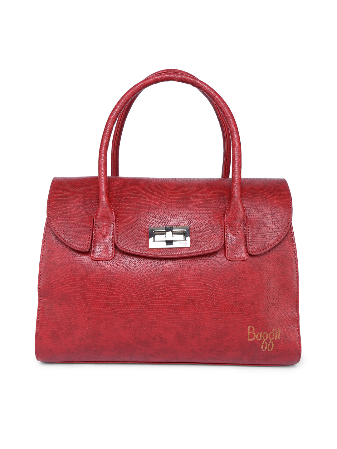 Buy Baggit Red Textured Handbag Handbags for Women 1750471 Myntra