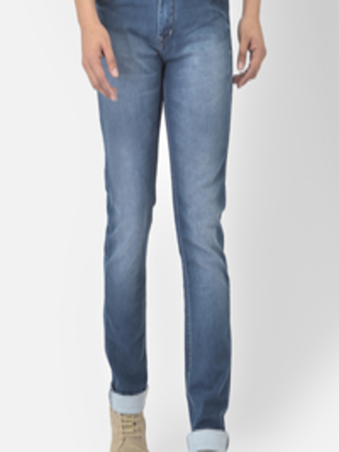 Buy COBB Men Blue Slim Fit Heavy Fade Jeans - Jeans for Men 17513432 ...