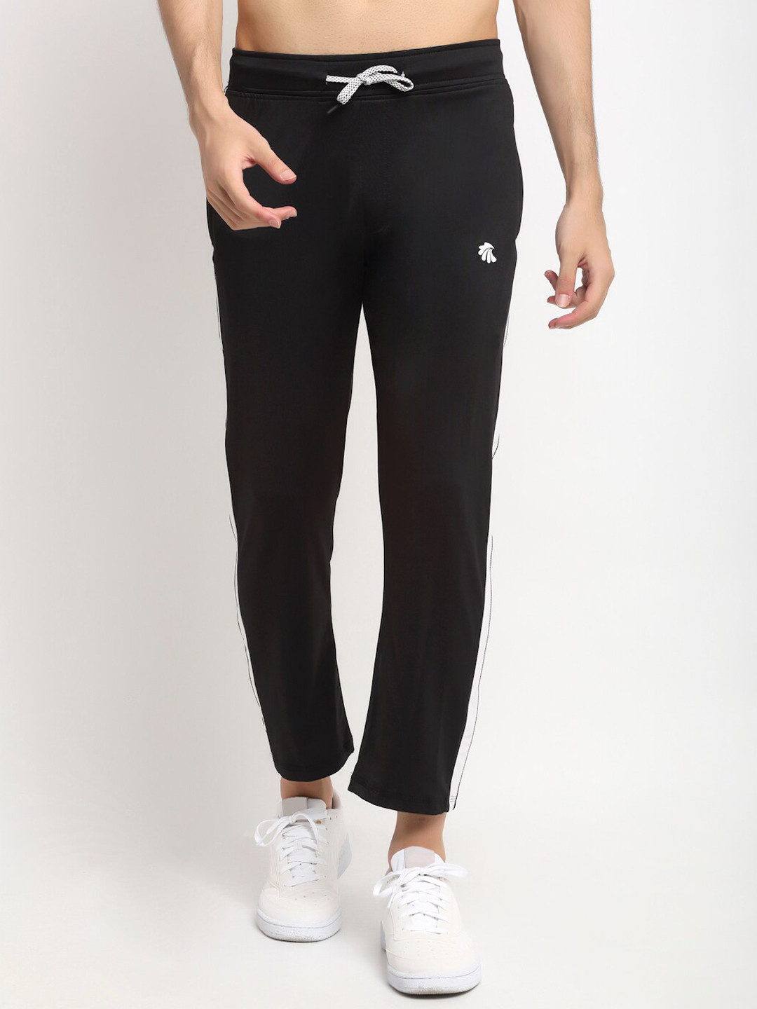 Buy Gallus Men Black & White Track Pant Track Pants for Men 17513676 Myntra