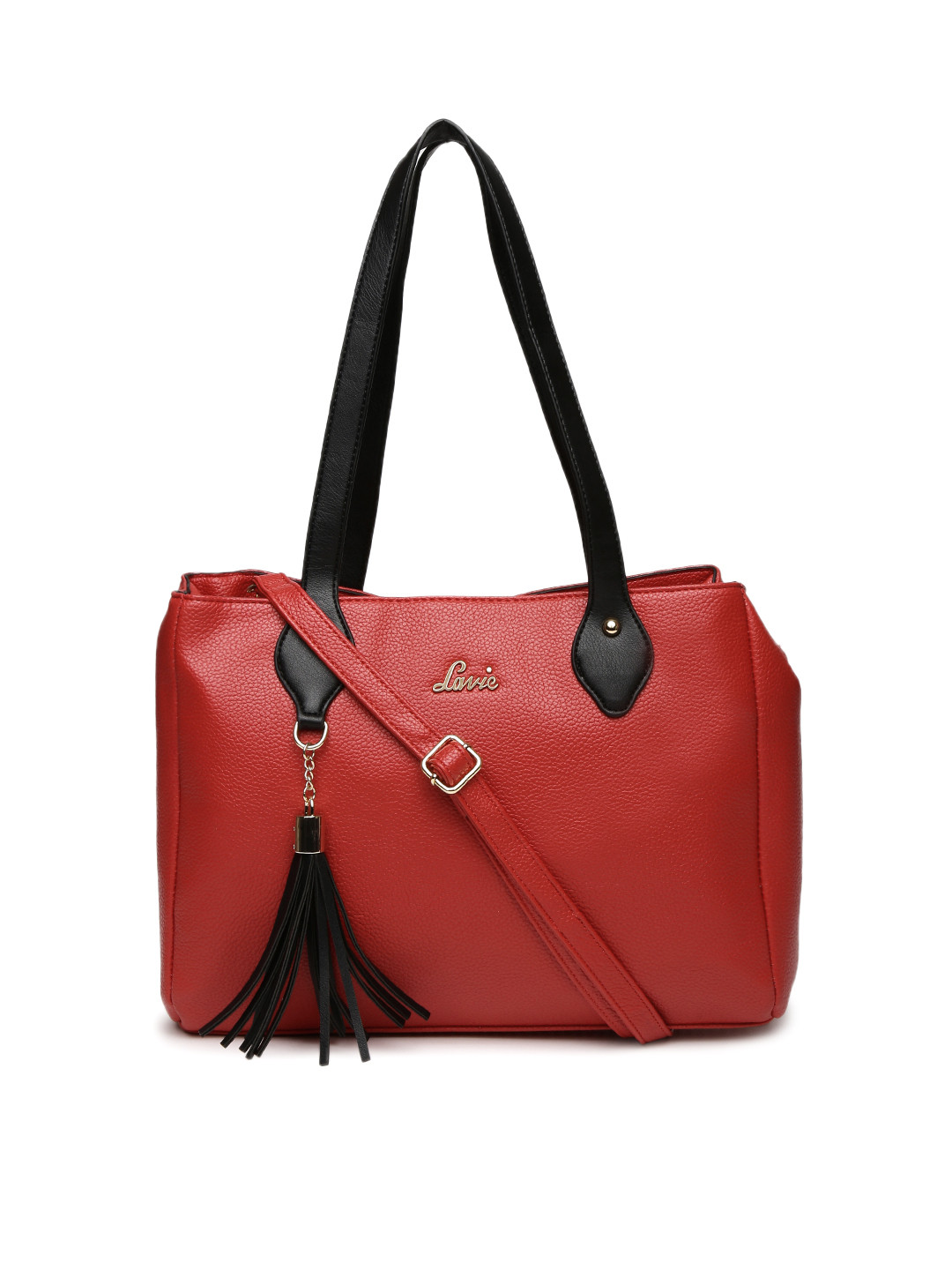 Buy Lavie Red Shoulder Bag With Tassel Handbags for Women 1751708 Myntra
