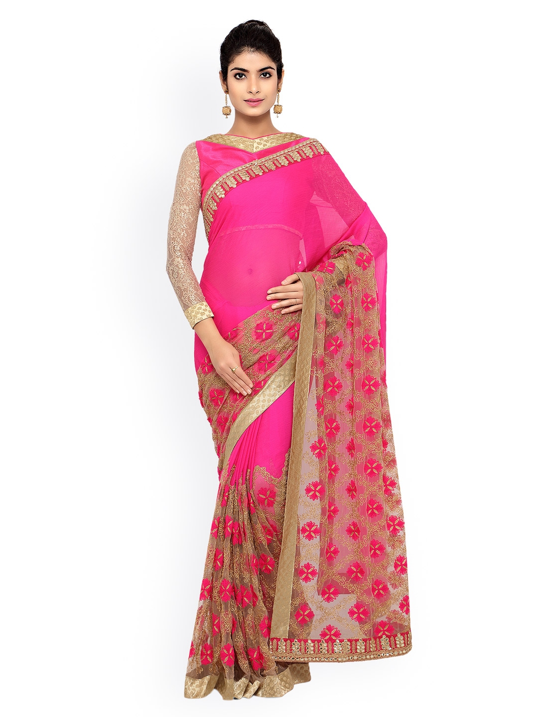 myntra clothing sarees online shopping