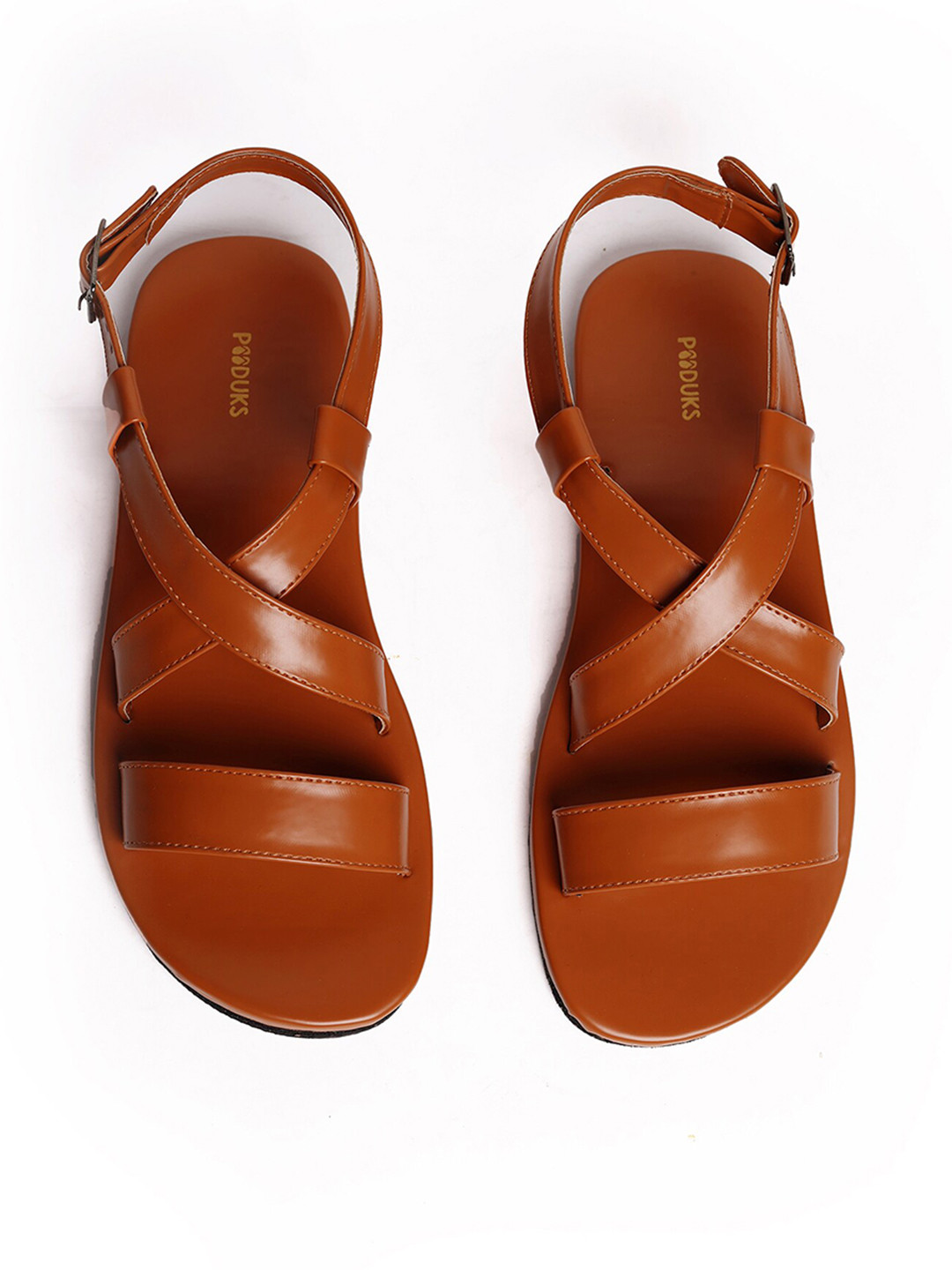 Buy Paaduks Men Suede Comfort Cushioned Sustainable Sandals Sandals