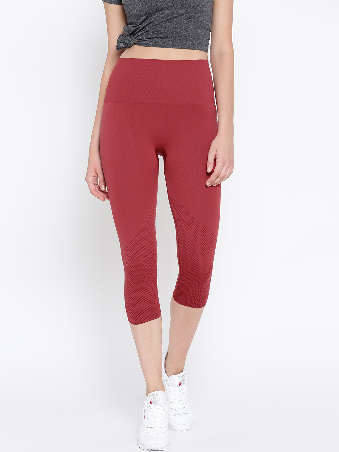 Buy Amante Red Activewear Capris Capris for Women 1753263 Myntra