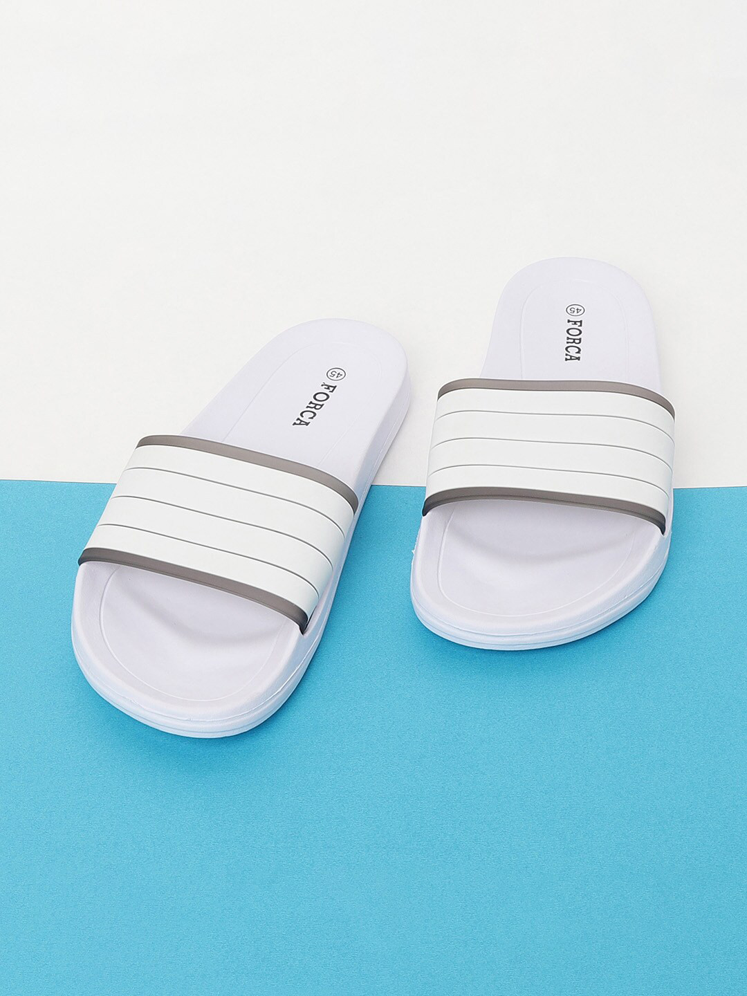 off white flip flops men's