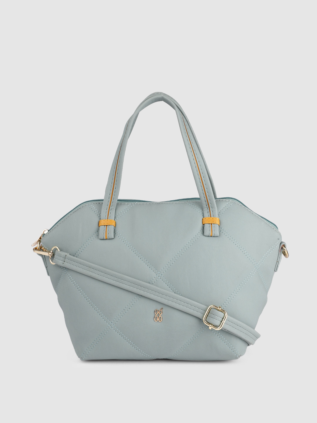 Buy Baggit Women Blue Quilted Handheld Bag Handbags for Women