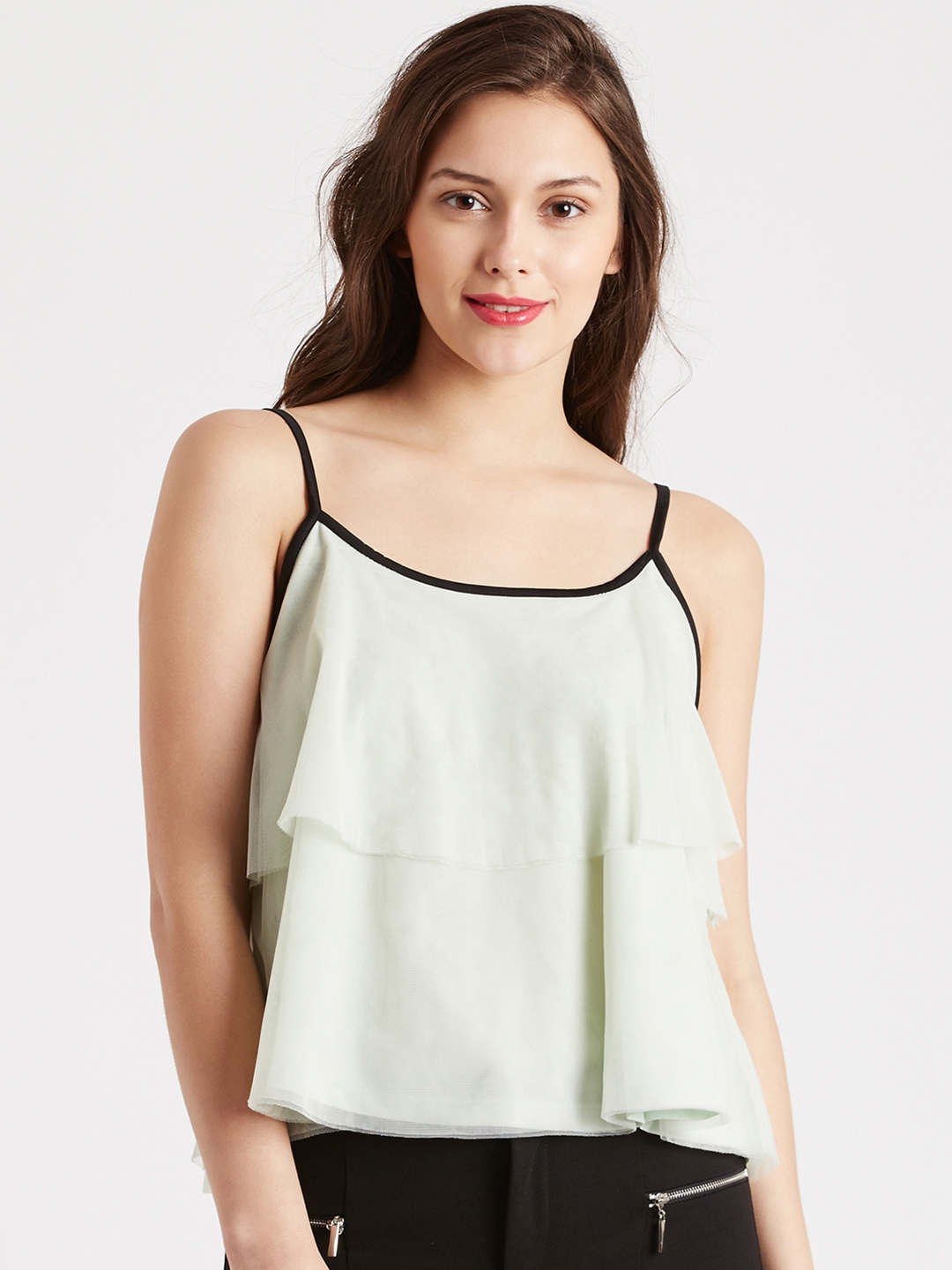 white tiered top