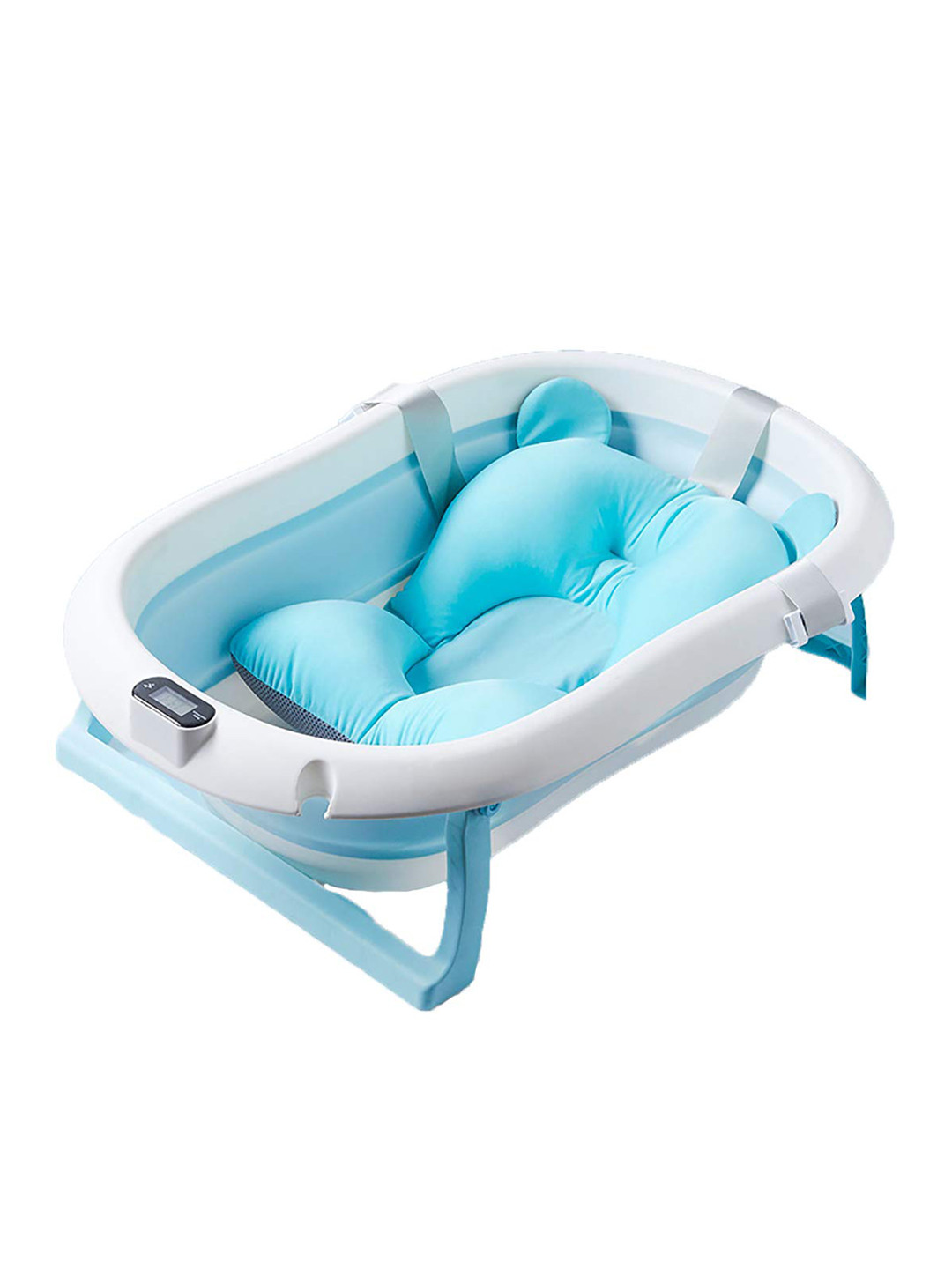 Buy SYGA Blue Baby Foldable Bath Tub Bath Tub for Unisex Kids