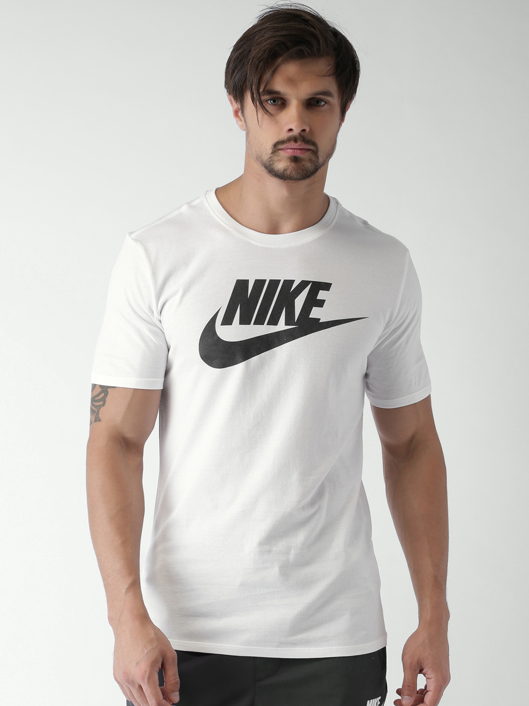 Buy Nike Men White AS NSW ICON FUTURA Printed T Shirt Tshirts for Men