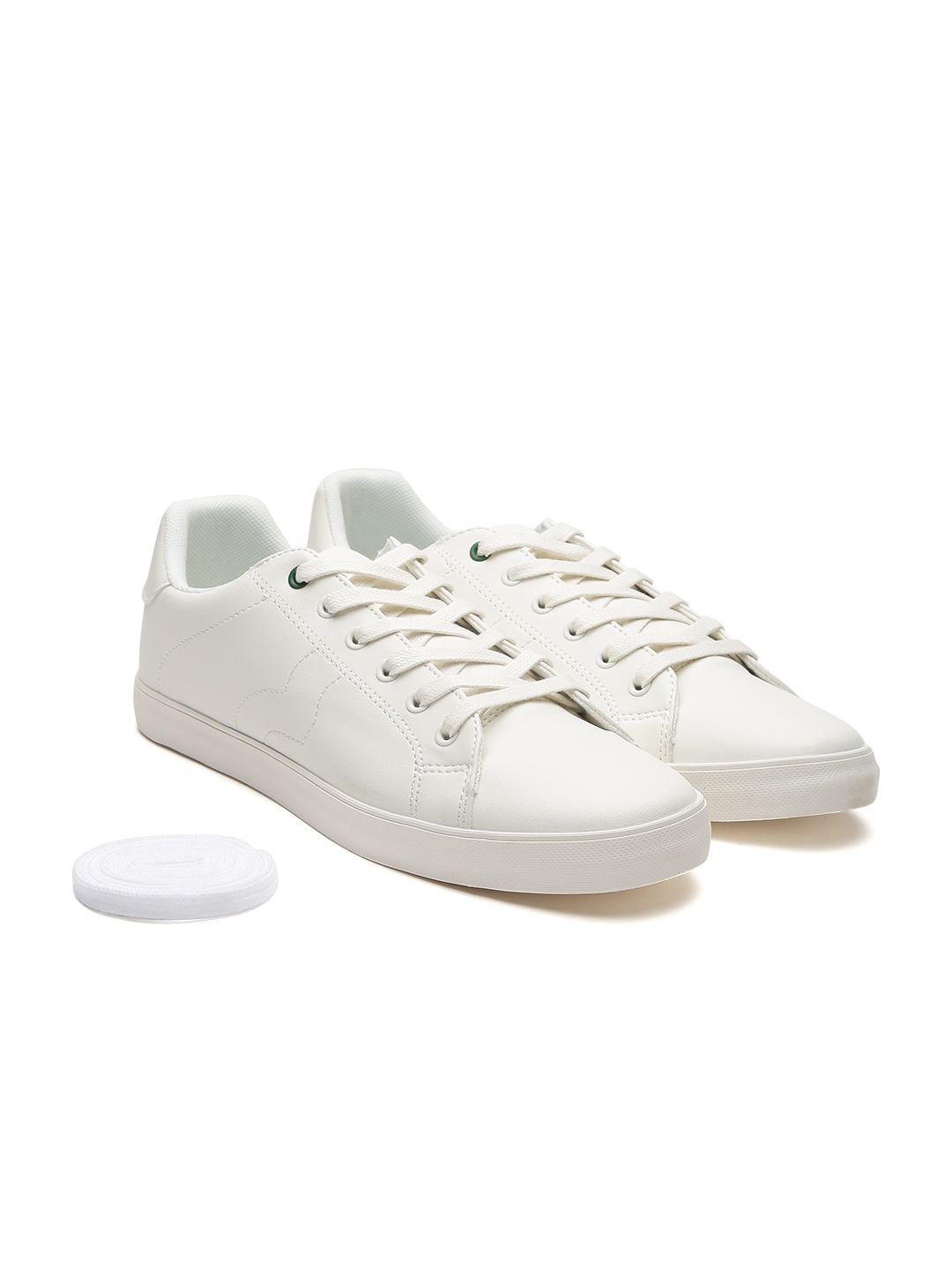 united benetton white shoes